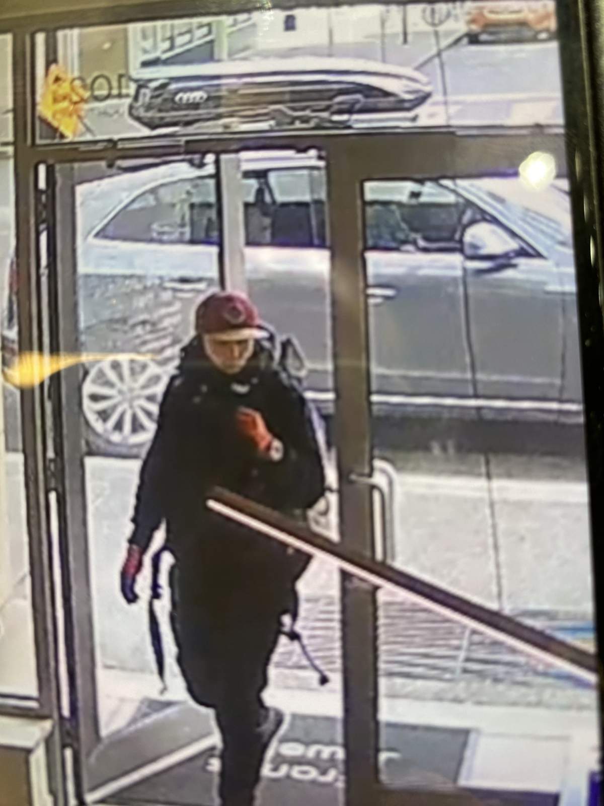 Do you recognize this person? They are wanted in connection with a robbery at a Victoria jewellery store on Saturday, April 15.