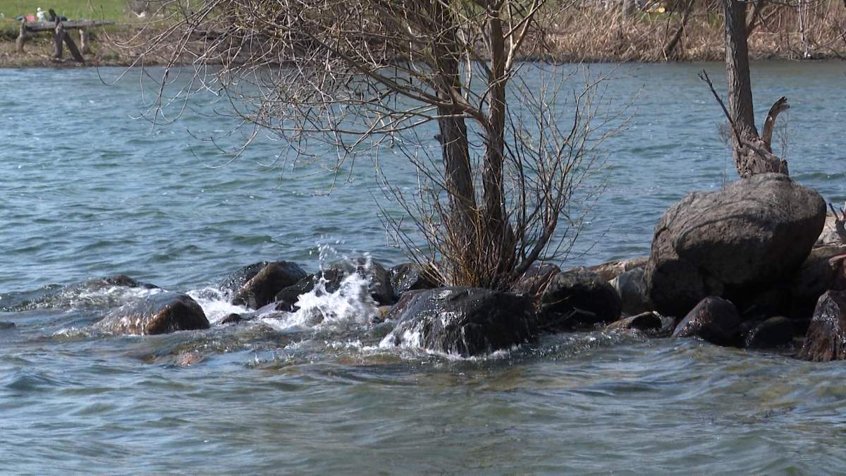 Shoreline of Lake Ontario in Kingston