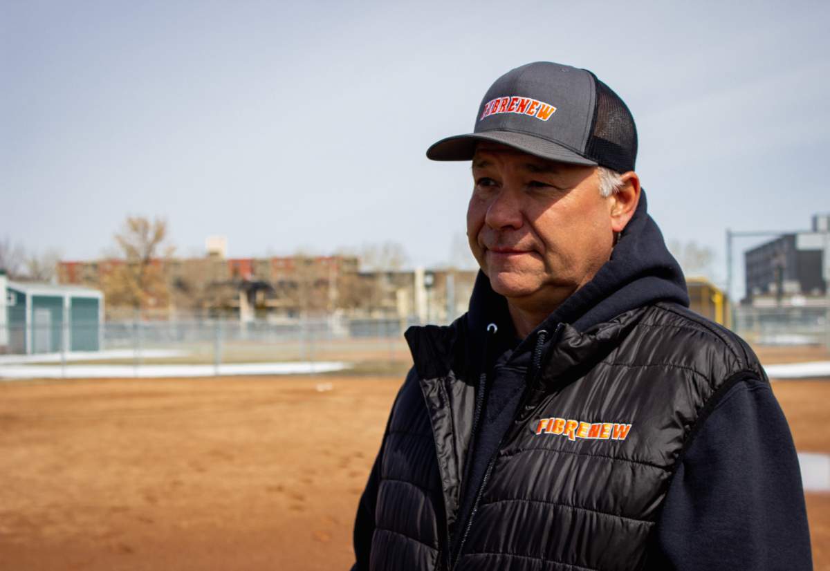 Wayne Horvath, the vice president of the Regina Minor Softball League, said he hopes people can get out to the diamond soon, but it is currently too wet.