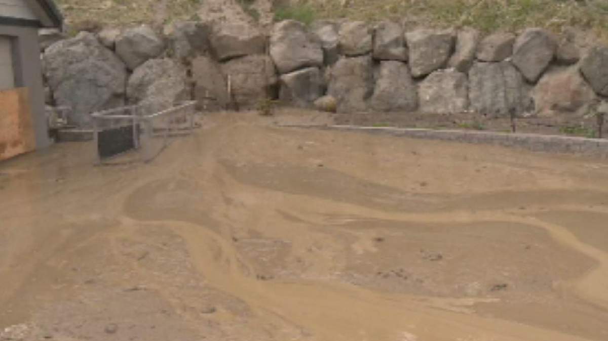Leaky irrigation line cause of small West Kelowna, B.C. mudslide - image