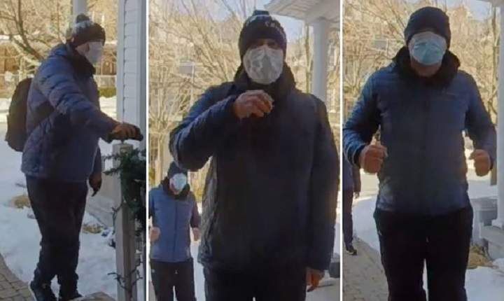 Police say two men are wanted after a break and enter reported in the city's east end.