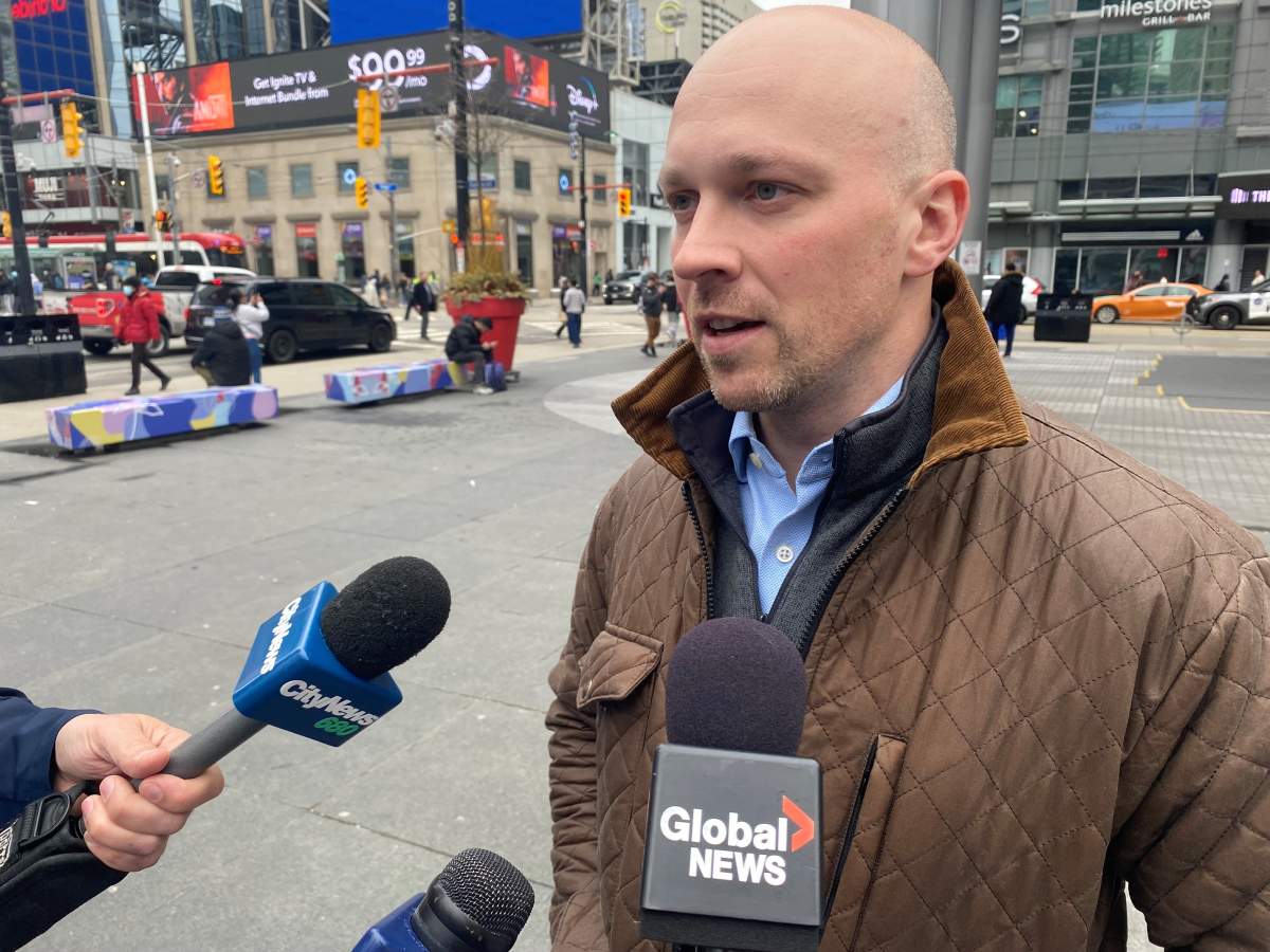 Mayoral contender Brad Bradford said the installation of subway screens would cost around $35 million per station.