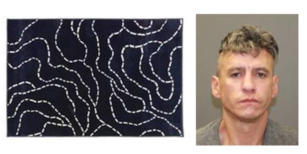 An Ikea rug with this pattern is now associated with the death of Peter Daniel Casimir.