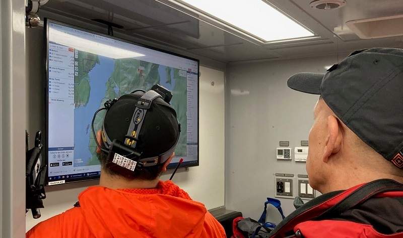 Rescue crews gear up to respond to one of three calls recieved in four hours on Wednesday.