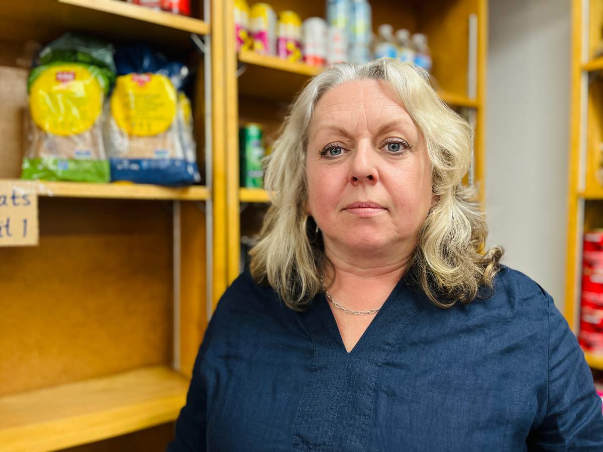 Executive director of the Brunswick Street Mission, Lisa Harrison, understands what it’s like to have limited access to gluten-free food.