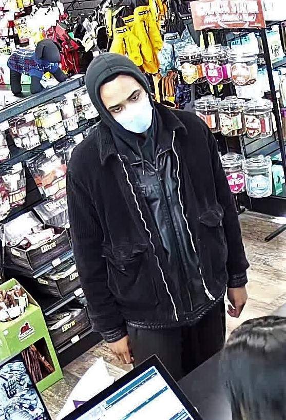 Image of the suspect wanted in a Toronto retail robbery spree.