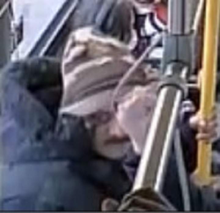 Police released this security image of a suspect.