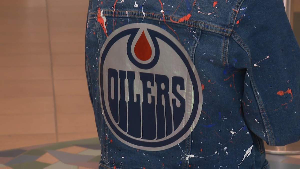 Cecily Eklund is going to Los Angeles to watch the Edmonton Oilers playoff game against the Kings.