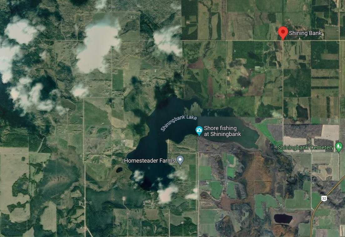 Shining Bank compared to Shiningbank Lake.