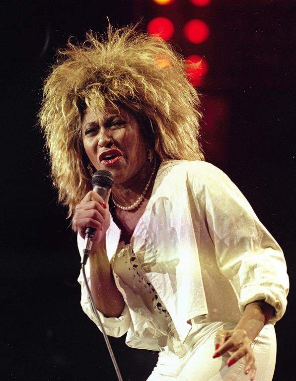 FILE - Tina Turner performs at New York's Madison Square Garden on Aug. 1, 1985. Turner, the unstoppable singer and stage performer, died Tuesday, after a long illness at her home in Küsnacht near Zurich, Switzerland, according to her manager. She was 83.