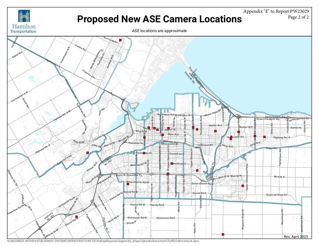 More red light cameras, new photo radar locations coming soon in Hamilton - image