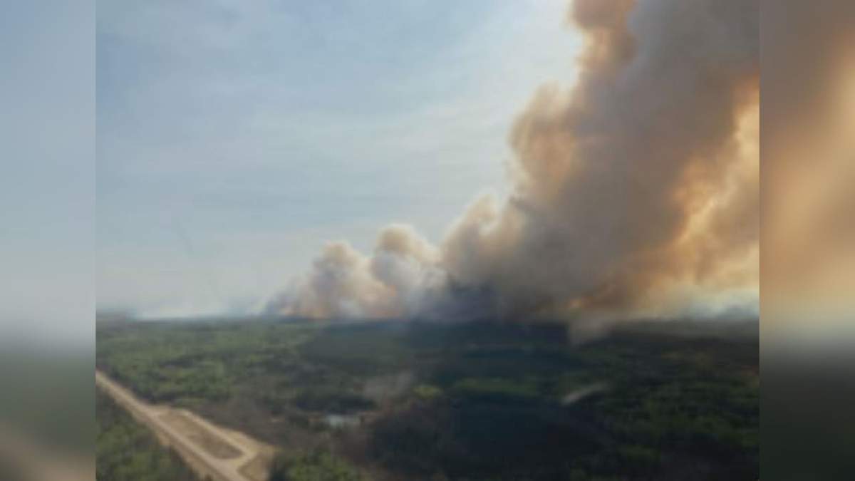Boundary Lake fire