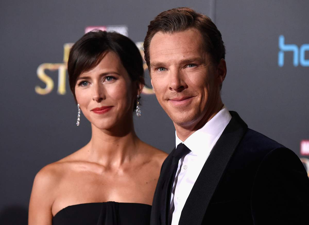 Benedict Cumberbatch and Sophie Hunter.
