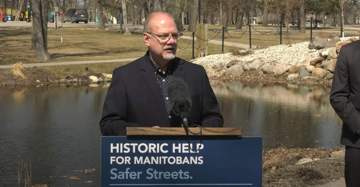 Justice Minister Kelvin Gortzen said Manitoba has taken action to address local safety concerns by expanding the powers of community safety officers in rural and urban municipalities.