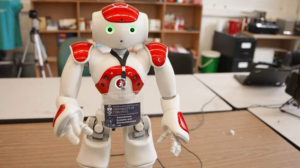 Leia, the socially assistive robot