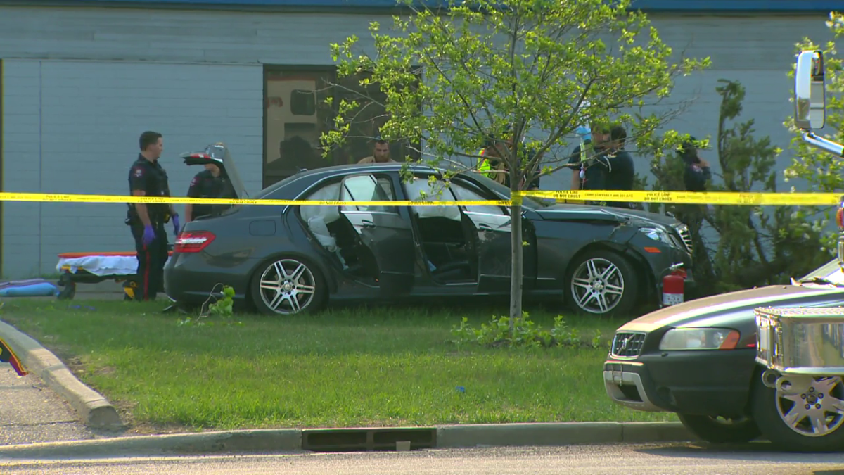 A Calgary man is facing multiple charges after one man was shot and another was rushed to hospital on May 18.