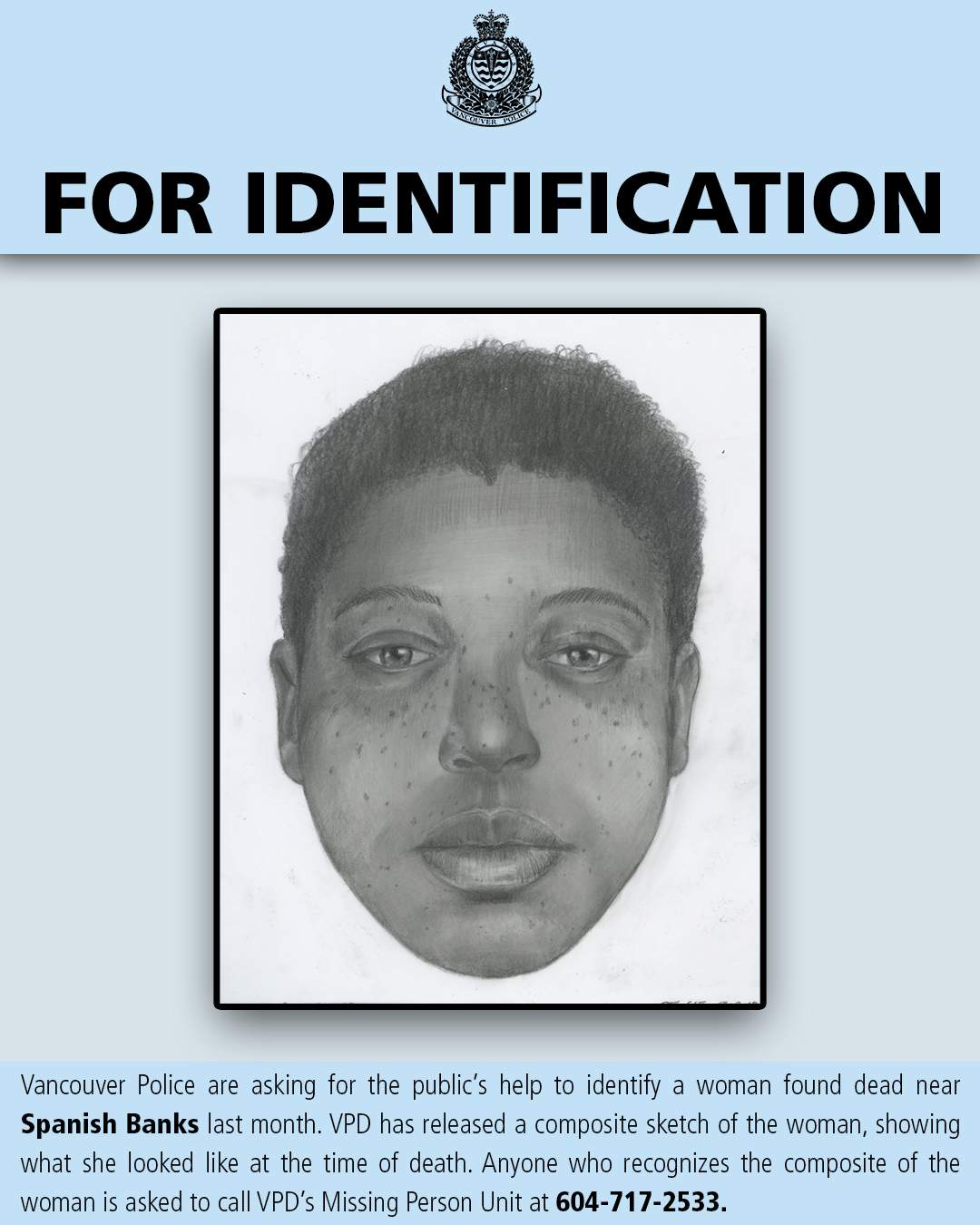 Vancouver drowning mystery: Police still looking to ID woman found off Spanish Banks - image