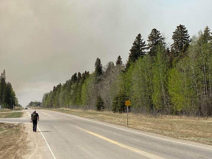 Drayton Valley evacuation in Alberta, Friday, May 5, 2023