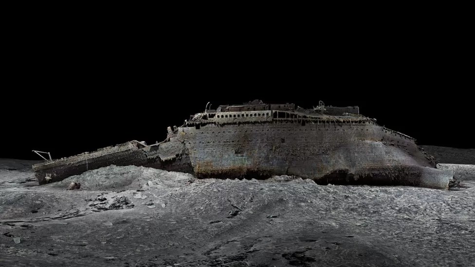 Researchers say the 3D scans have revealed more about what happened the night the Titanic went under.
