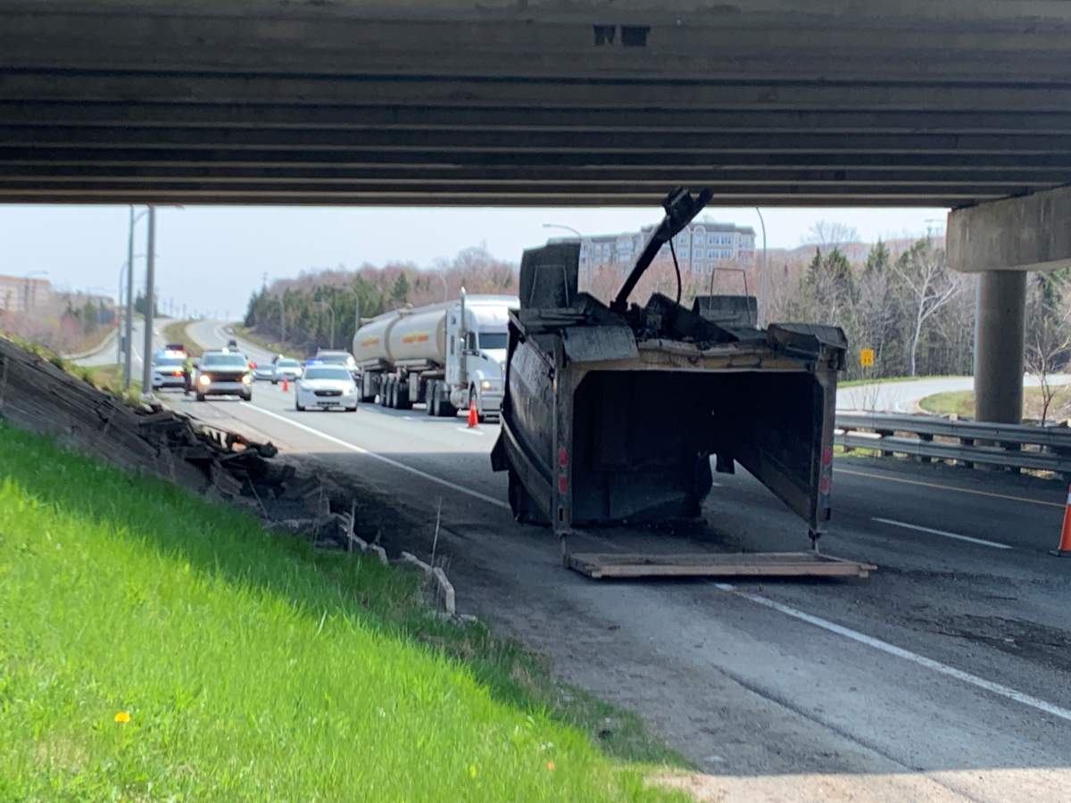 Police said there were no injuries in the accident.