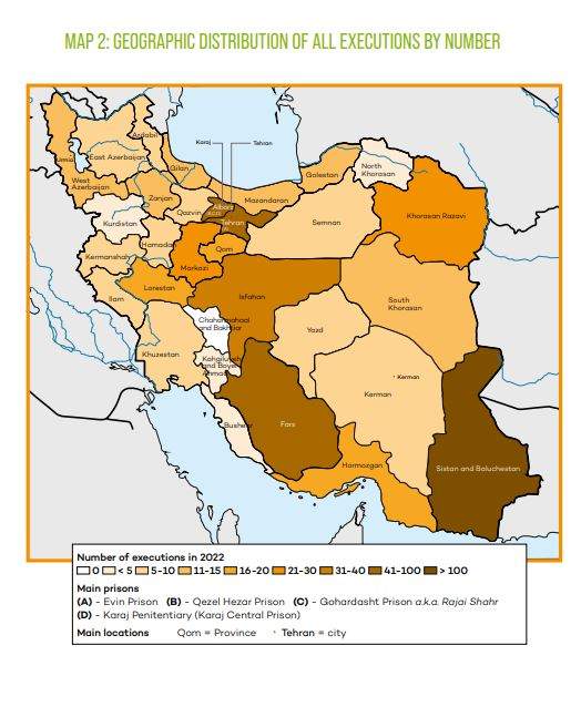 Baloch people account for less than five per cent of Iran’s population according to Iran Human Rights.
