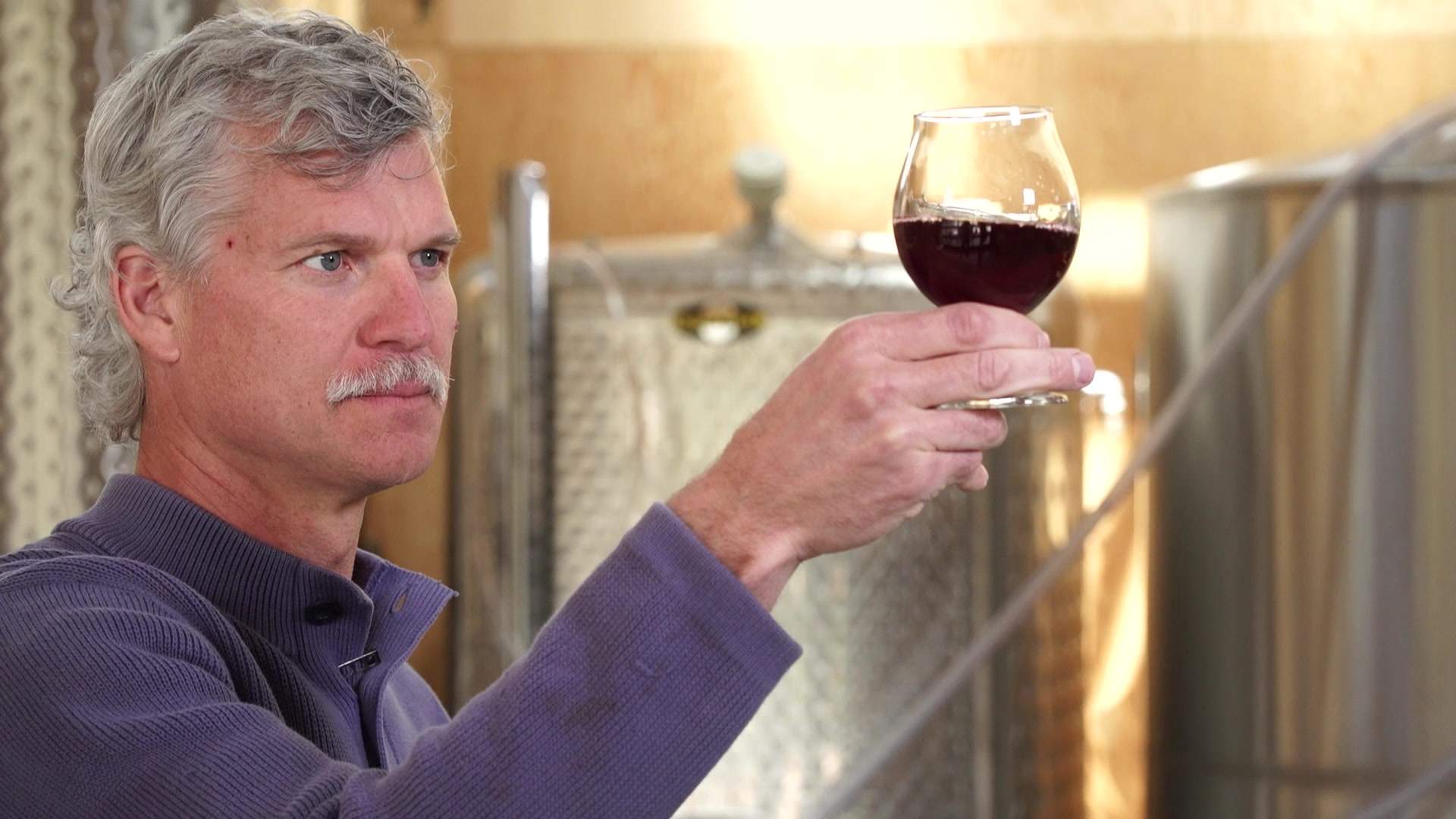 Winemaker Tyler Harlton in B.C.’s Okanagan region is now making alcohol-free wine.