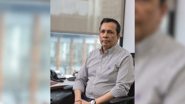 Habib Chaudhury in his office at Simon Fraser University