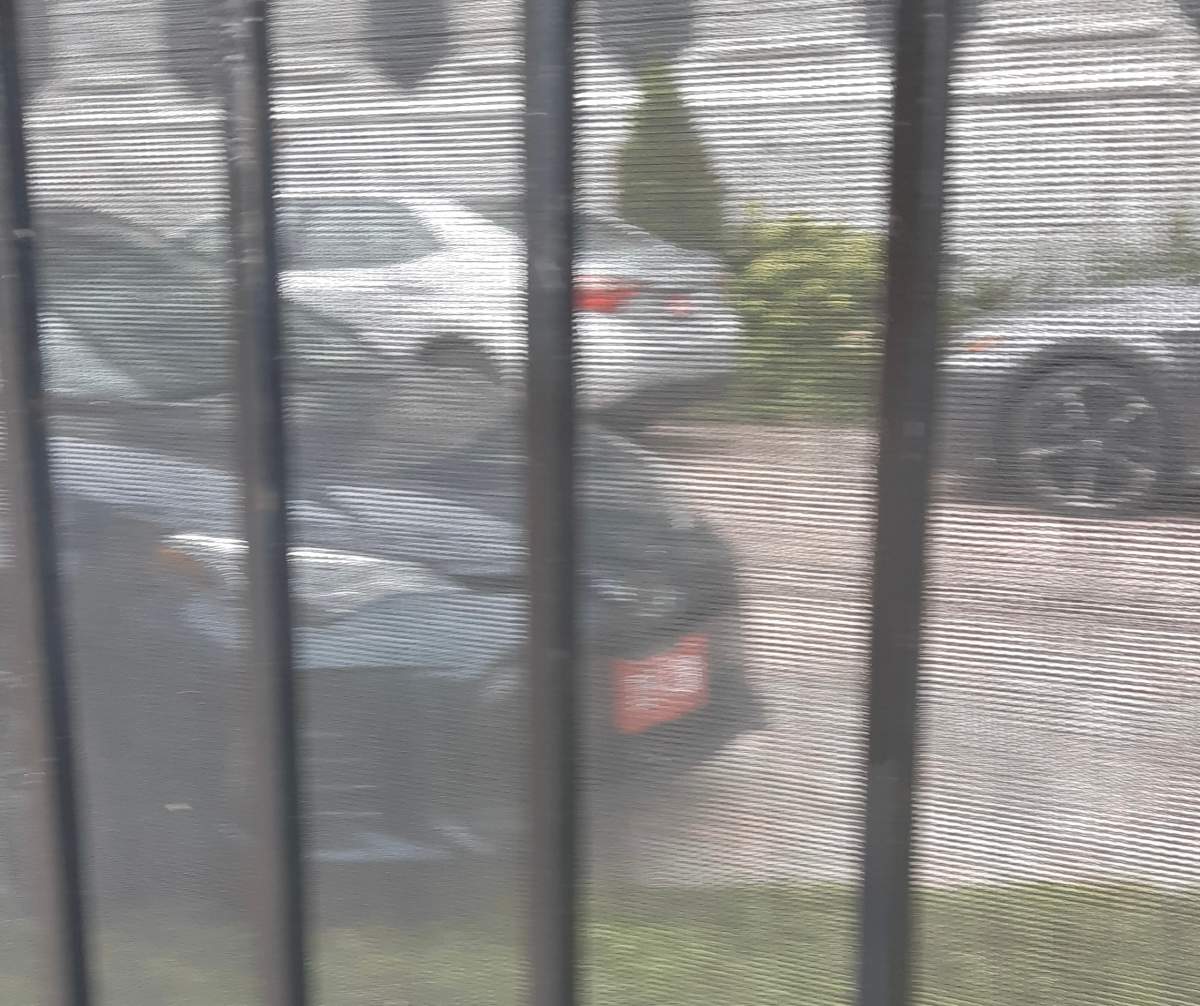 Car implicated in vandalism of Ukraine war display parked inside Russian embassy compound in Ottawa.