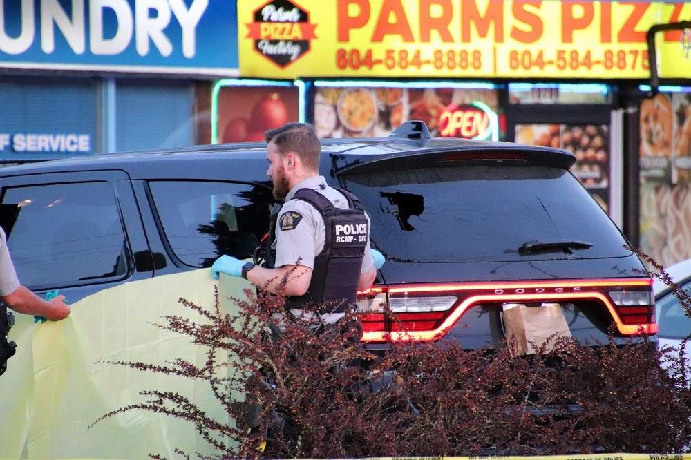 A shooting in Surrey killed one man Tuesday night. Police were called around 8 p.m. after witnesses heard gunshots.