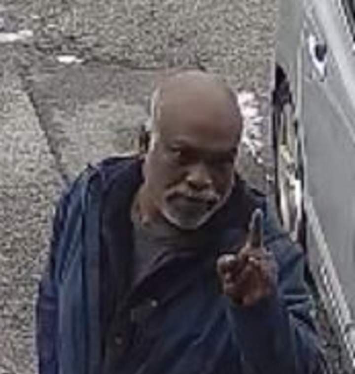 Suspect wanted in an assault, mischief investigation.