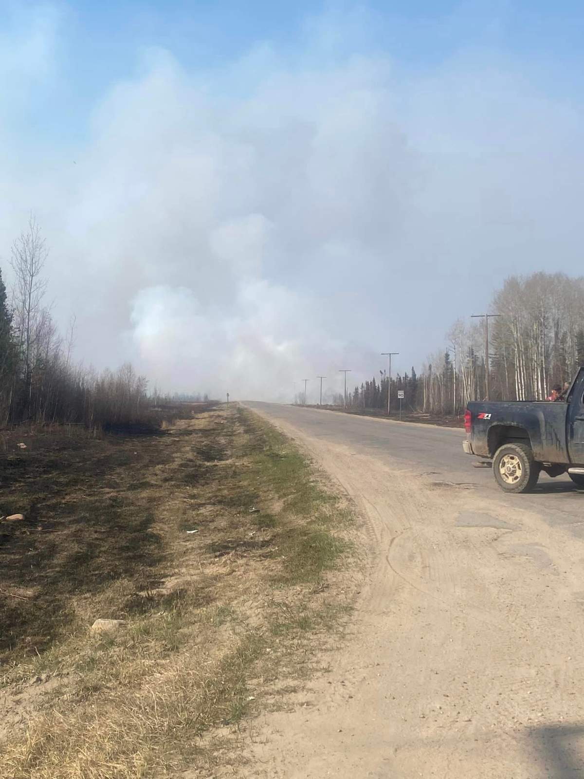 Clearwater River Dene Nation, La Loche in northern Sask. issue evacuation orders due to wildfire - image