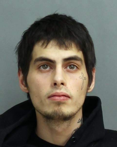 A man is wanted in a threats and harassment investigation.