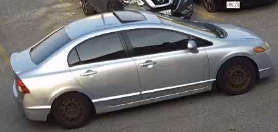Police have released an image of the vehicle they believe suspects fled the scene of the mosque attack in on May 10, 2023.