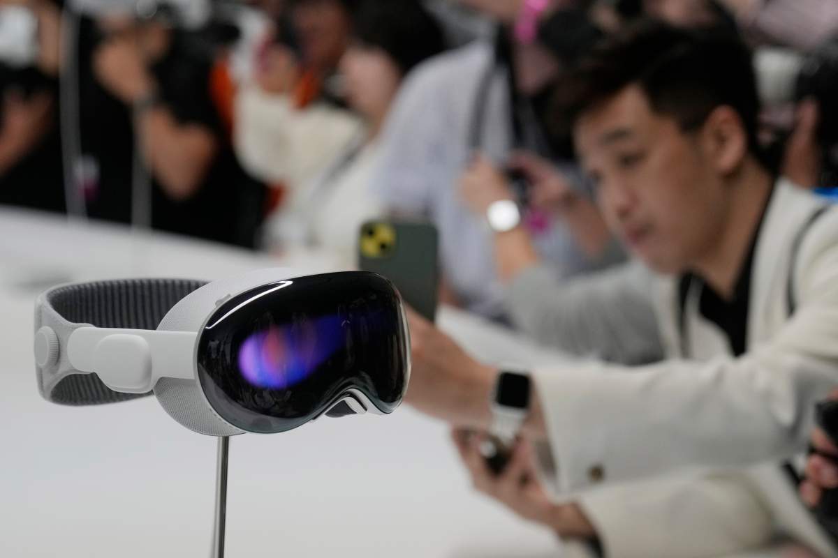 Apple Vision Pro headset