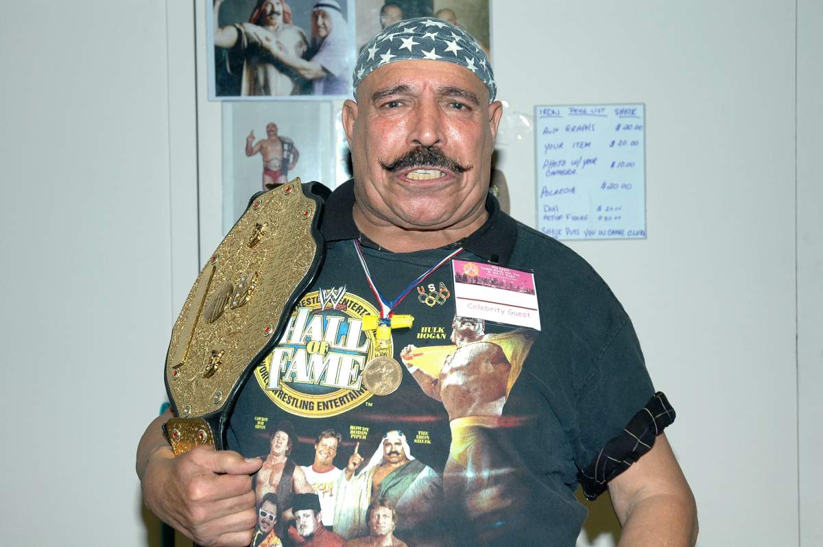 The Iron Sheik.