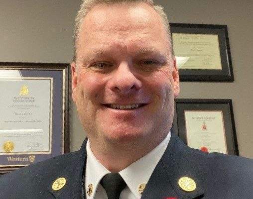 New Guelph fire chief Brian Arnold.