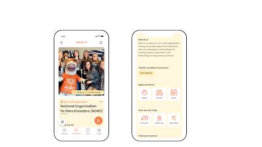 Healp app image.