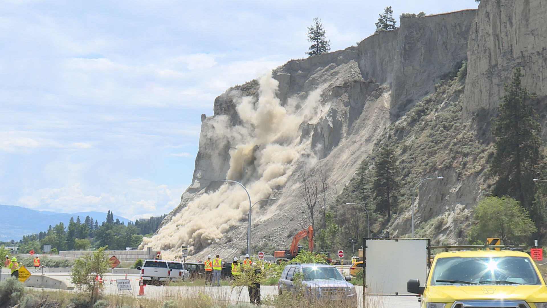 June 22, 2023 Highway 97 Blasting