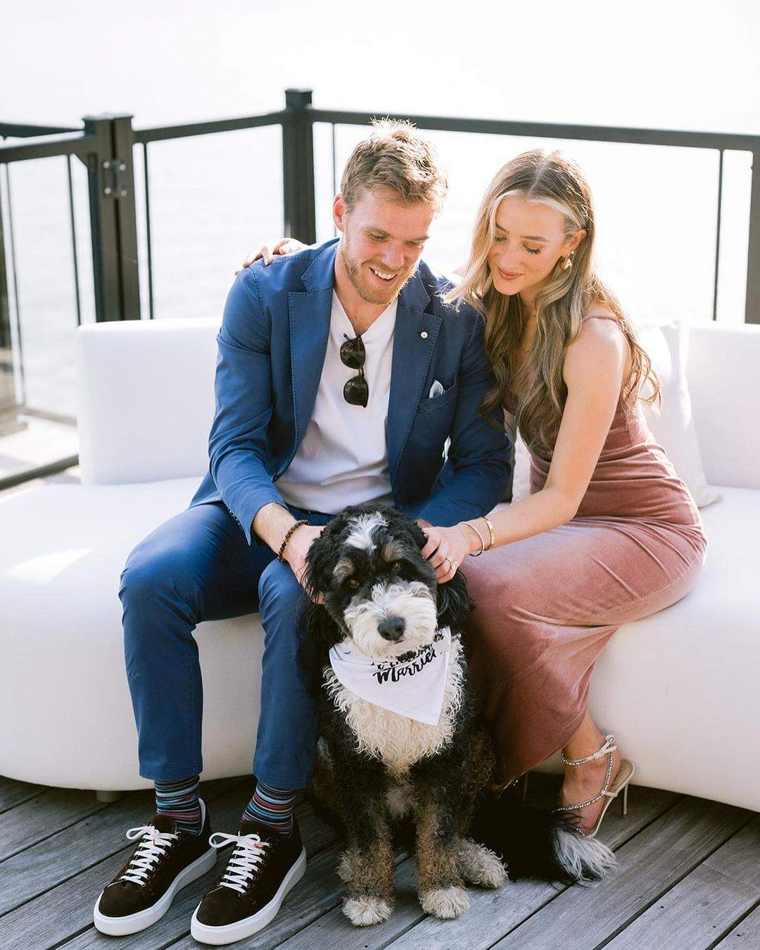 Edmonton Oilers captain Connor McDavid proposed to his longtime girlfriend Lauren Kyle, an interior designer in Edmonton, in Ontario's Muskoka cottage country on Thursday, June 22, 2023.