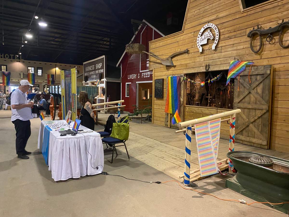 'Gaytown' at Saskatoon's Western Development Museum June 13, 2023. 