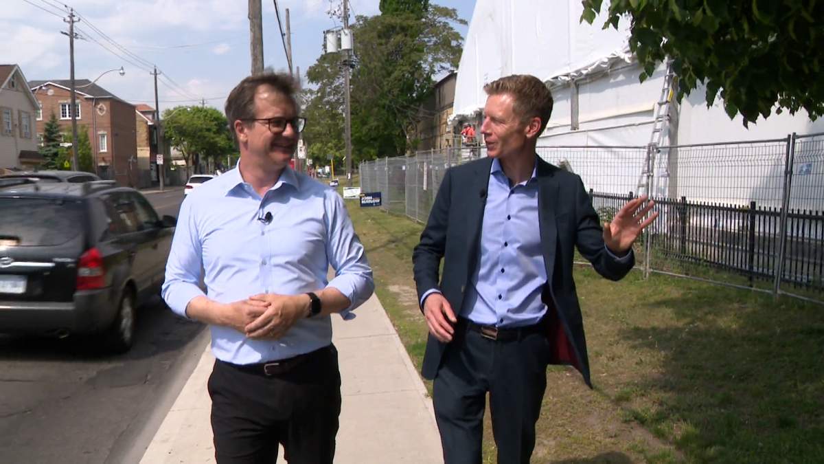 Toronto mayoral candidate Anthony Furey speaks with Global News anchor Alan Carter.