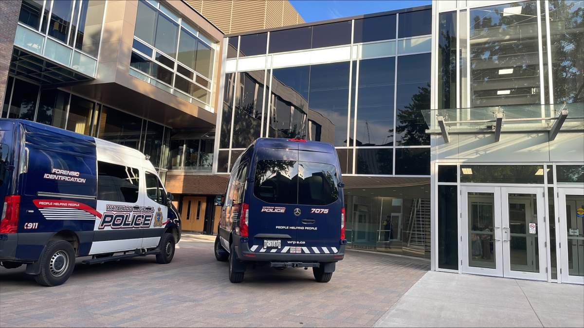 A stabbing at the University of Waterloo left three people injured Wednesday.
