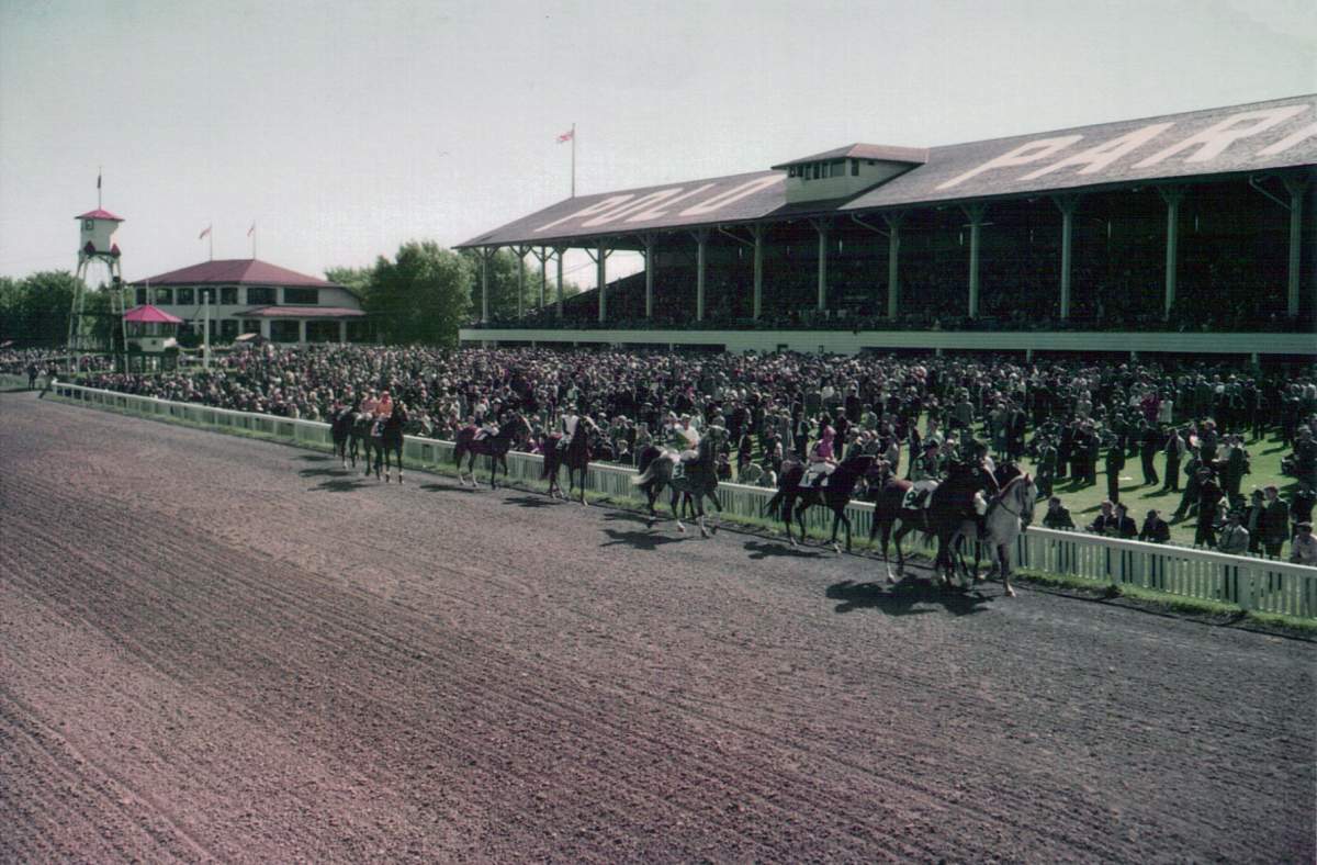 The Polo Park race track.