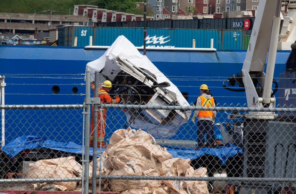 Titan wreckage