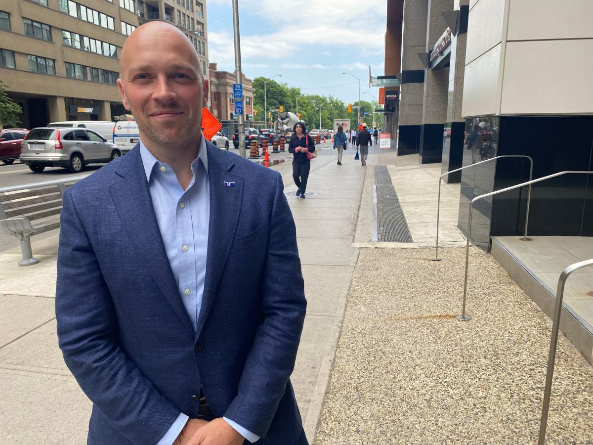 Mayoral candidate and chair of the Planning and Housing Committee Brad Bradford.