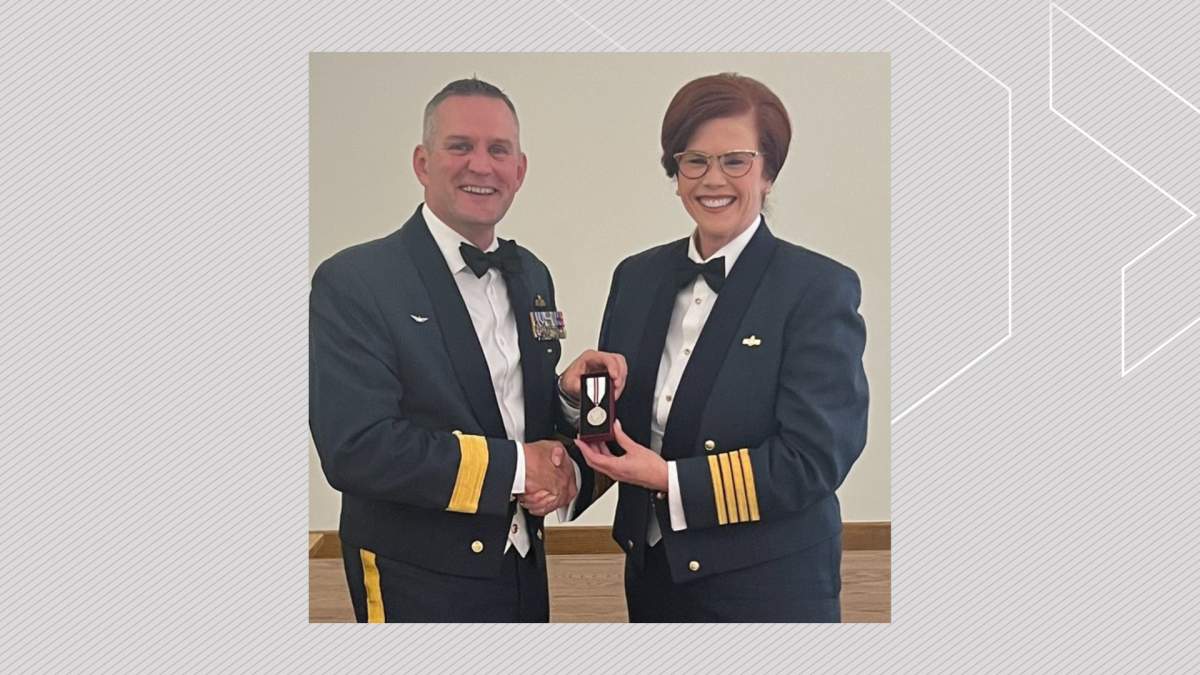 630 CHED host J'lyn Nye is awarded the Queen's Platinum Jubilee Medal for her work supporting military and their families in Alberta.