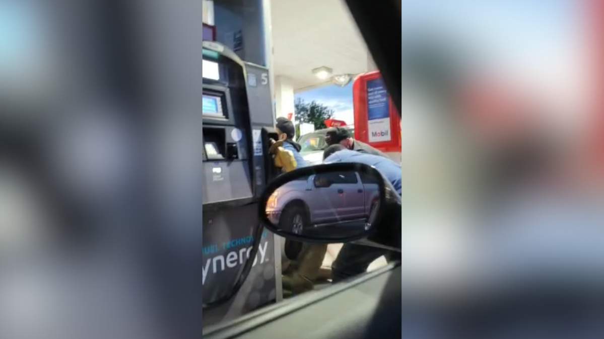 Still images from a cellphone video capturing an alleged police assault in Hamilton, Ont. May 26, 2022.