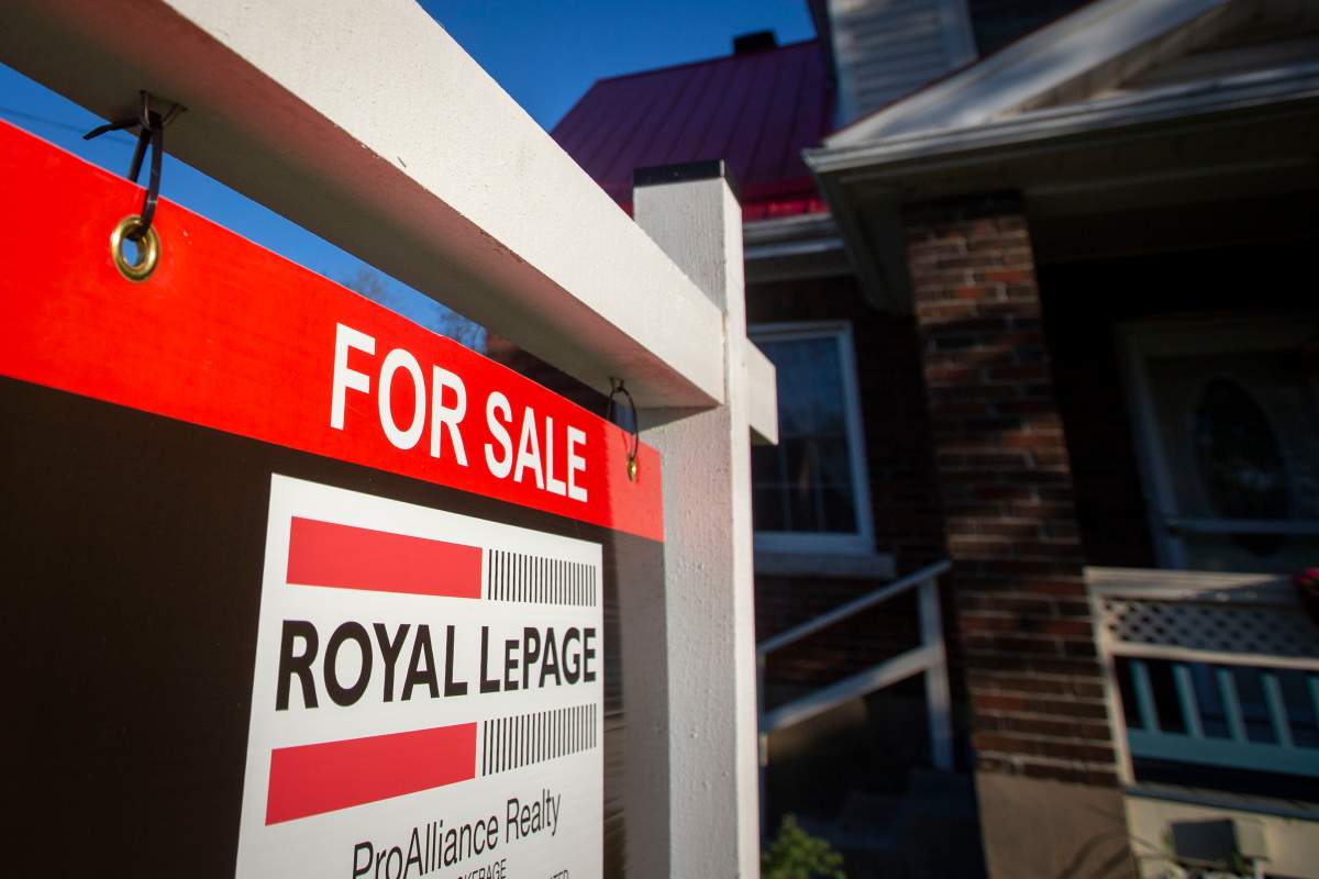 Royal LePage for sale sign