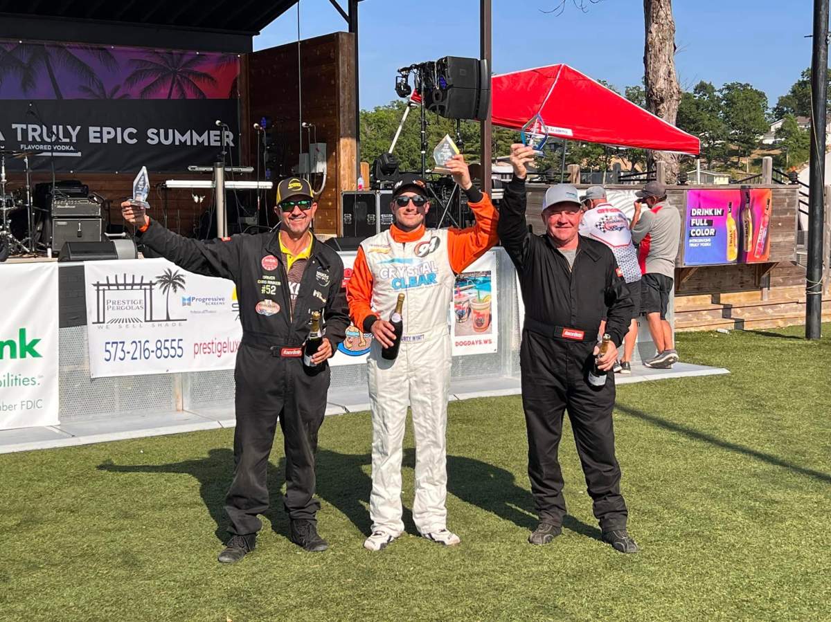 Rusty Wyatt, 28, won first place in the Formula One powerboat race in Lake Ozark, Missouri, on June 3, 2023.