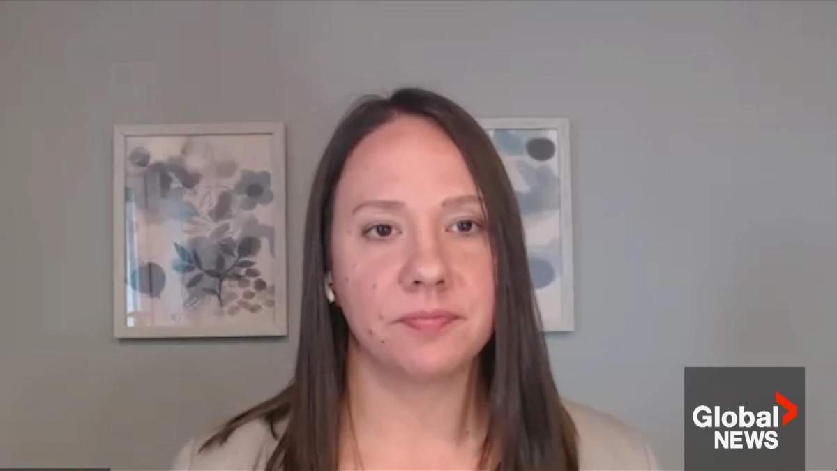 Saskatchewan Teachers' Federation president Samantha Becotte.